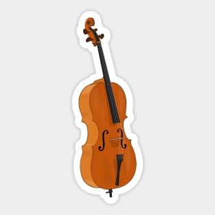 Cello for Cellists Sticker